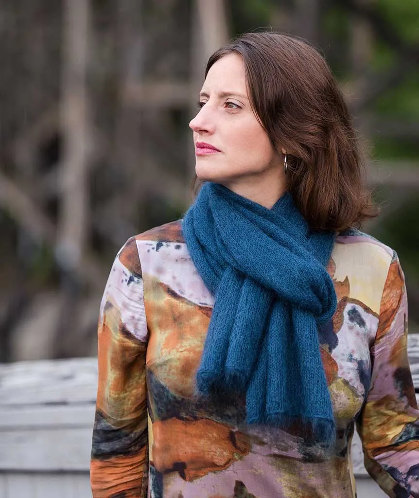 Alexandra's Airplane Scarf Pattern