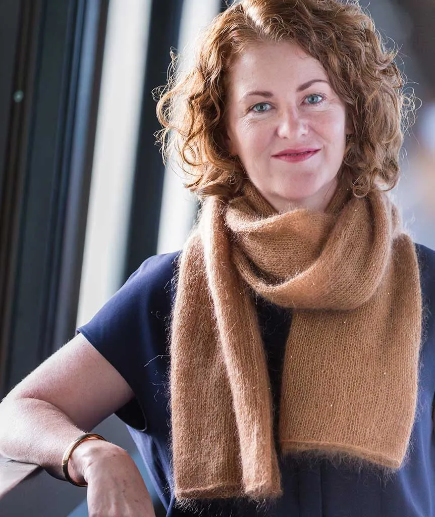 Alexandra's Airplane Scarf Pattern
