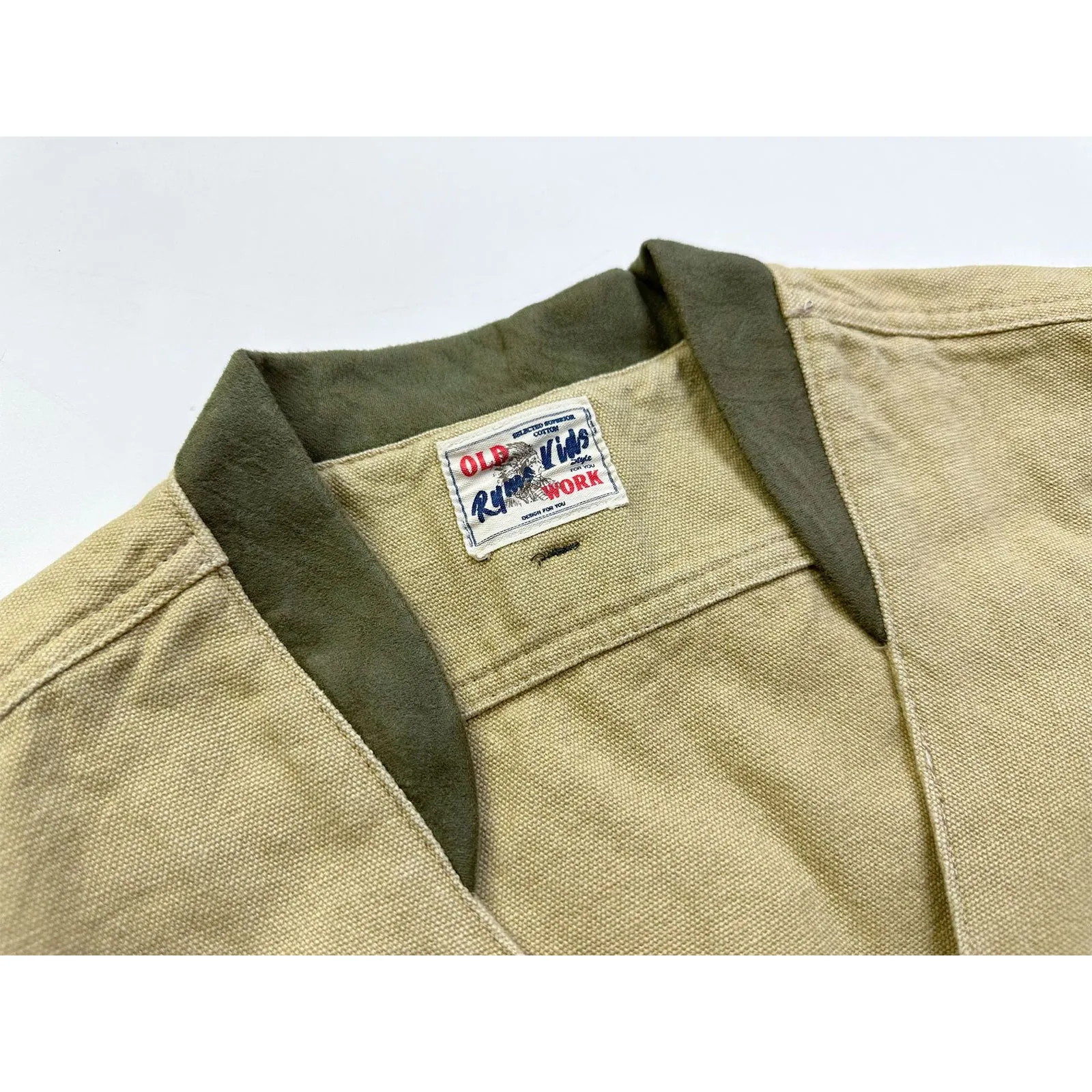 Amekaji Vest Canvas Cargo Vest
