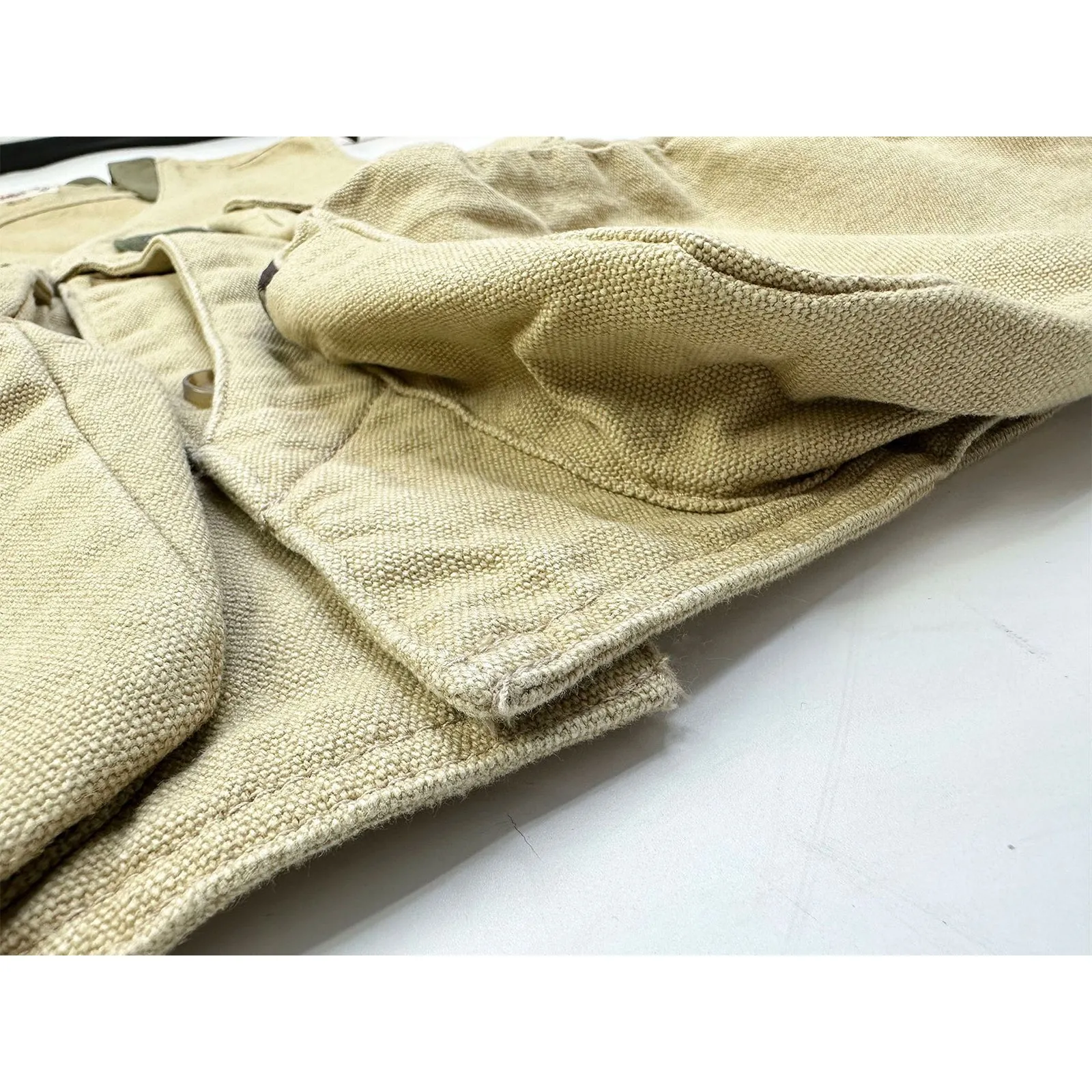 Amekaji Vest Canvas Cargo Vest