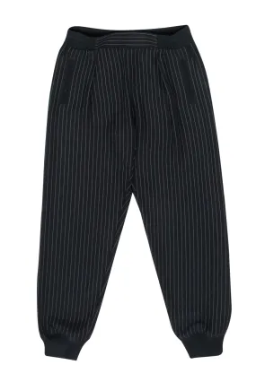 ATM - Black Pinstripe Joggers Sz XS