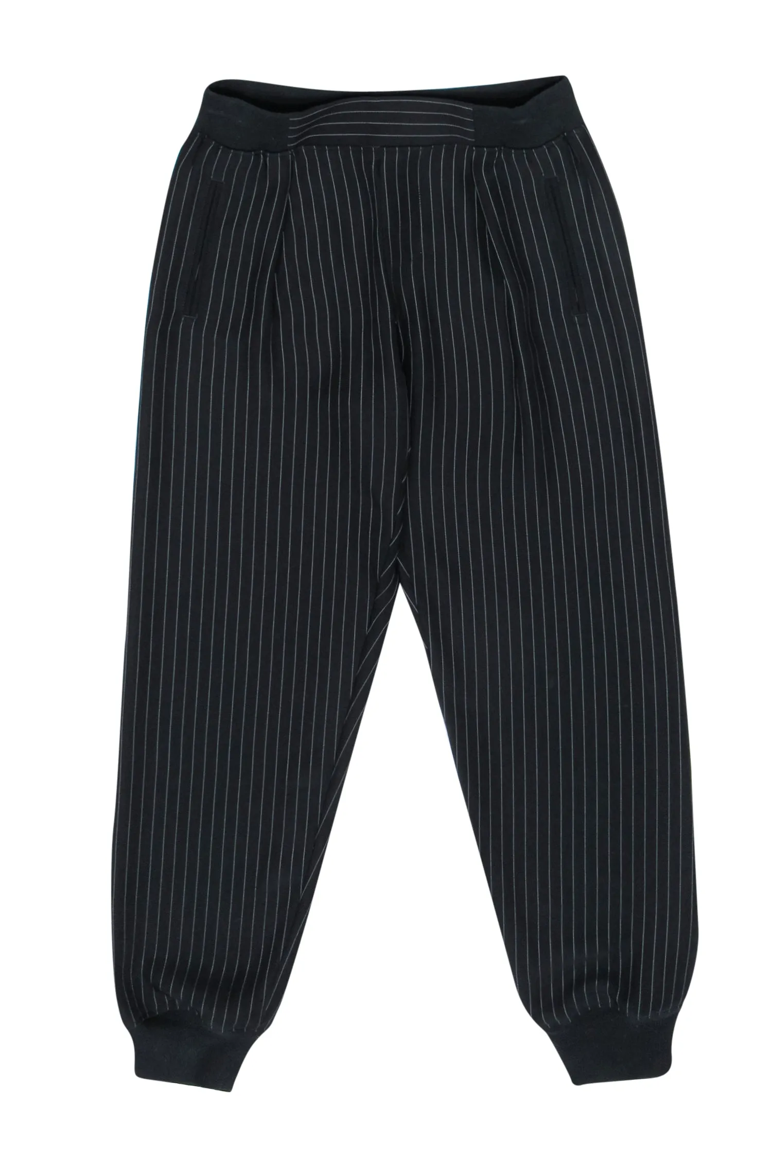 ATM - Black Pinstripe Joggers Sz XS