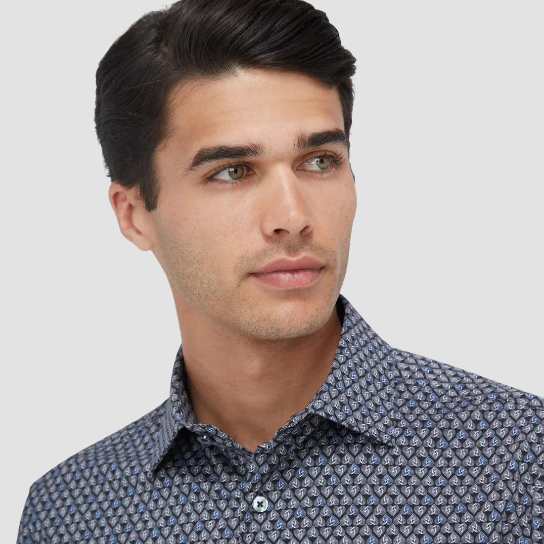 Bugatchi James Abstract OoohCotton® Shirt