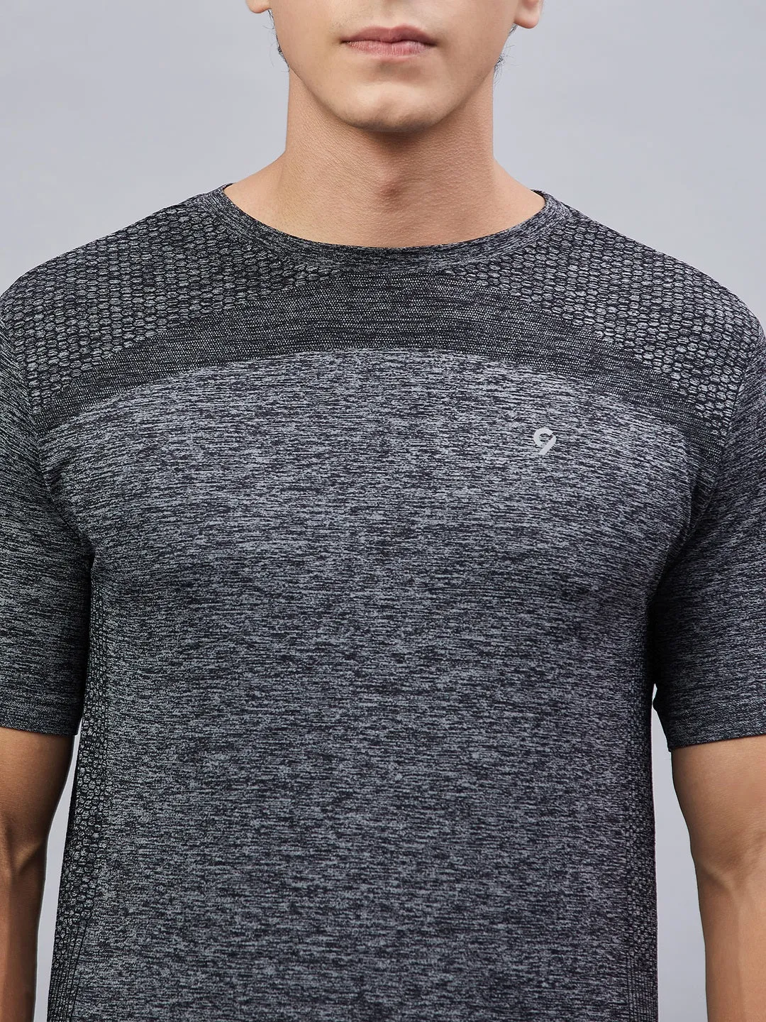 C9 Airwear Men's Seamless Moisture-Wicking Sports T-Shirt - Green