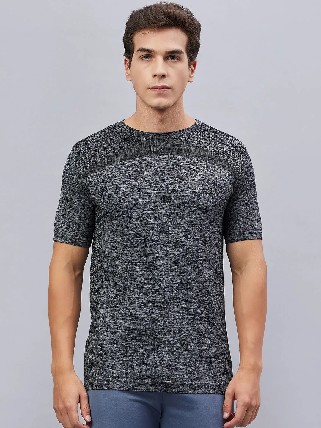 C9 Airwear Men's Seamless Moisture-Wicking Sports T-Shirt - Green
