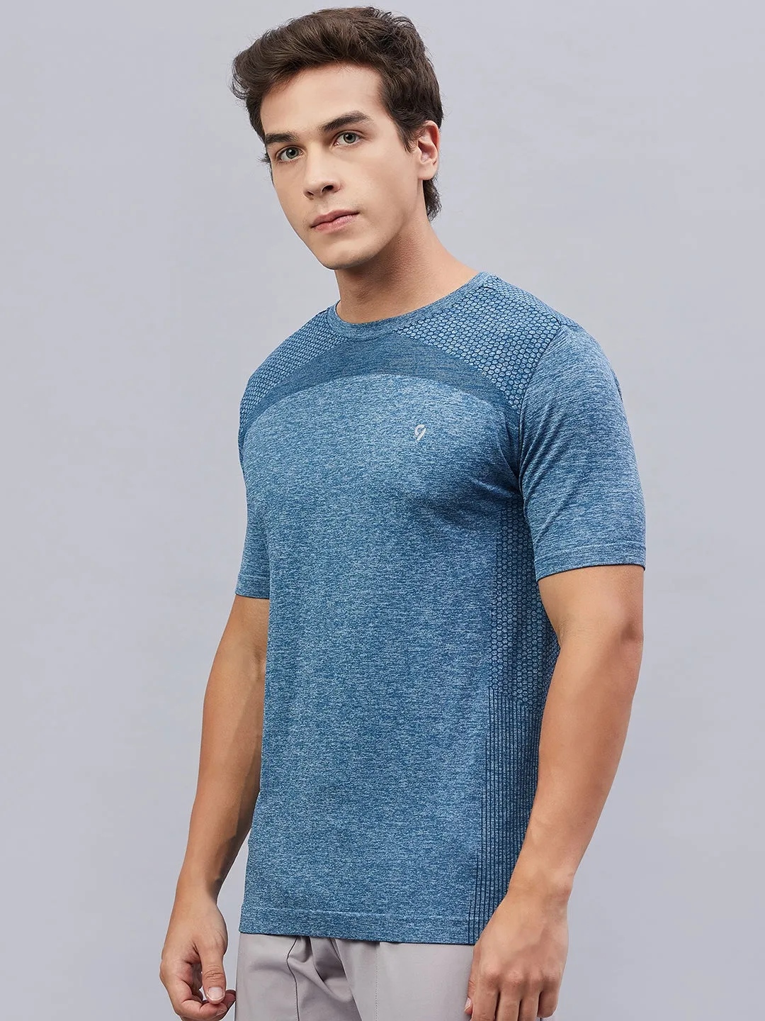 C9 Airwear Men's Seamless Moisture-Wicking Sports T-Shirt - Green