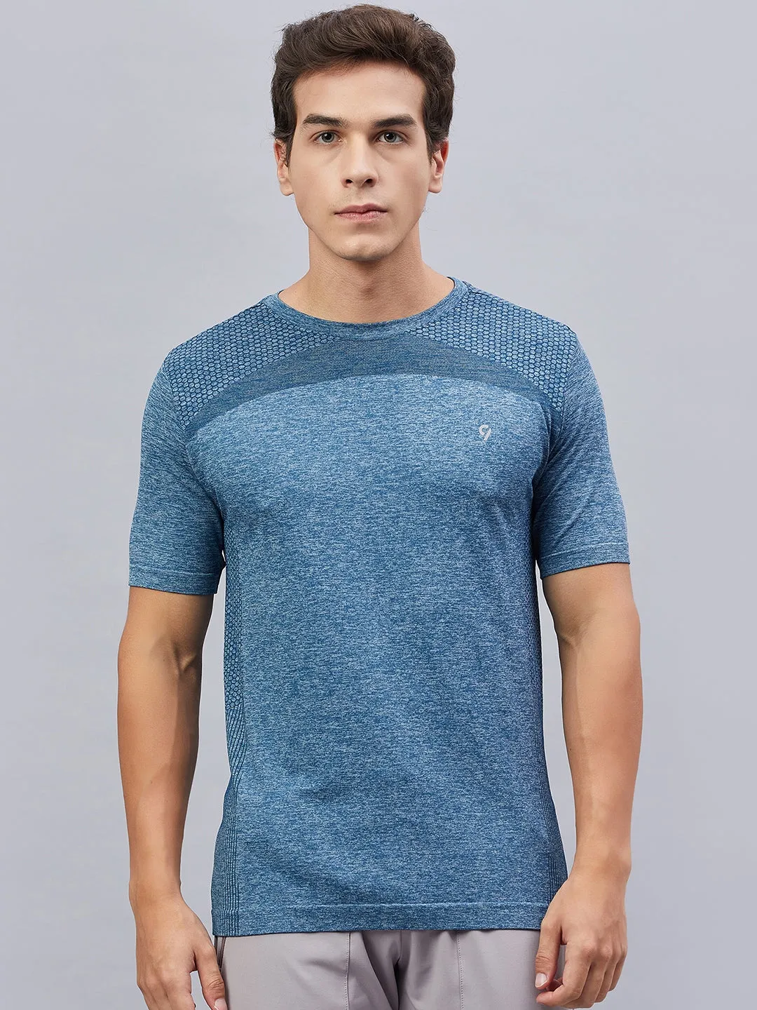 C9 Airwear Men's Seamless Moisture-Wicking Sports T-Shirt - Green