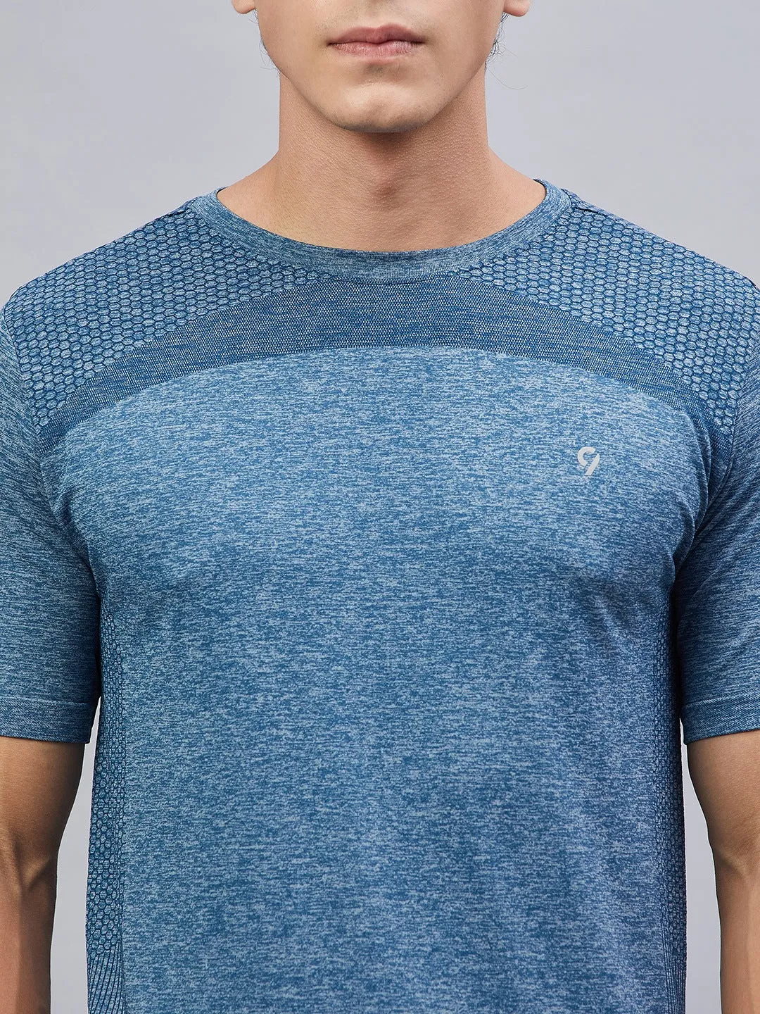 C9 Airwear Men's Seamless Moisture-Wicking Sports T-Shirt - Green
