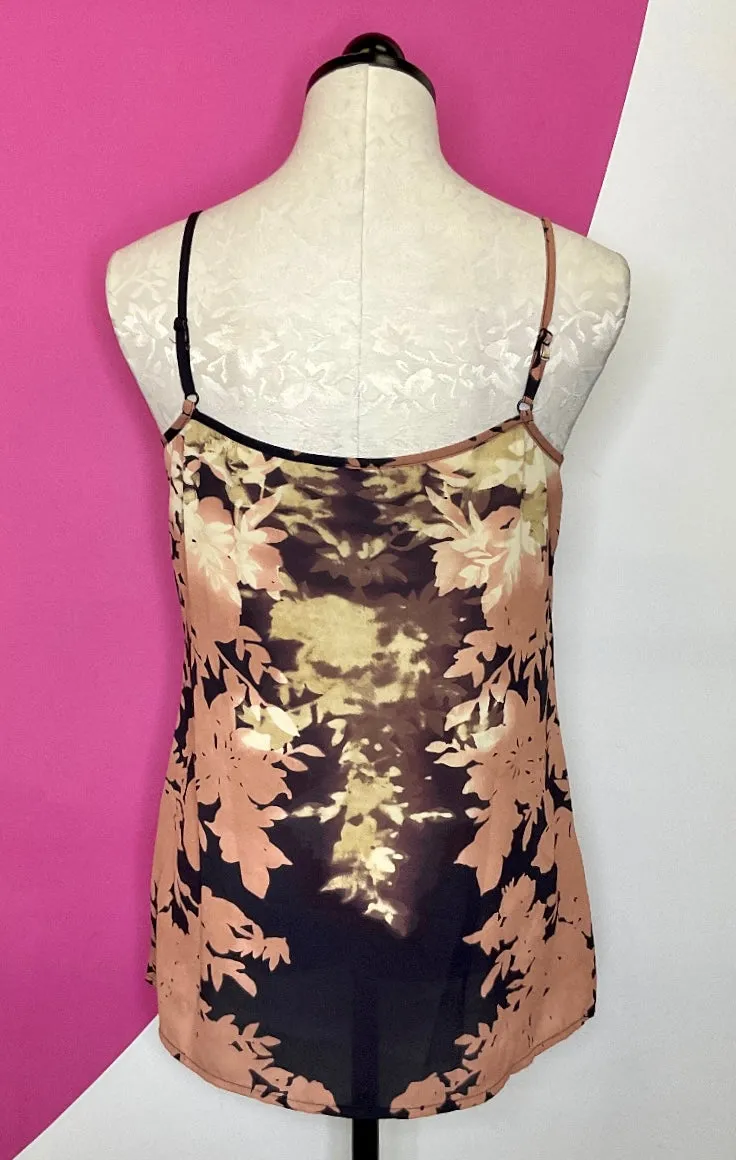 CABI LEAF SHADOW CAMI TANK TOP - S