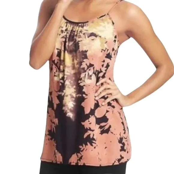 CABI LEAF SHADOW CAMI TANK TOP - S