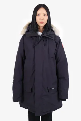 Canada Goose Black Langford Parka with Fur Hood Size XXL Mens