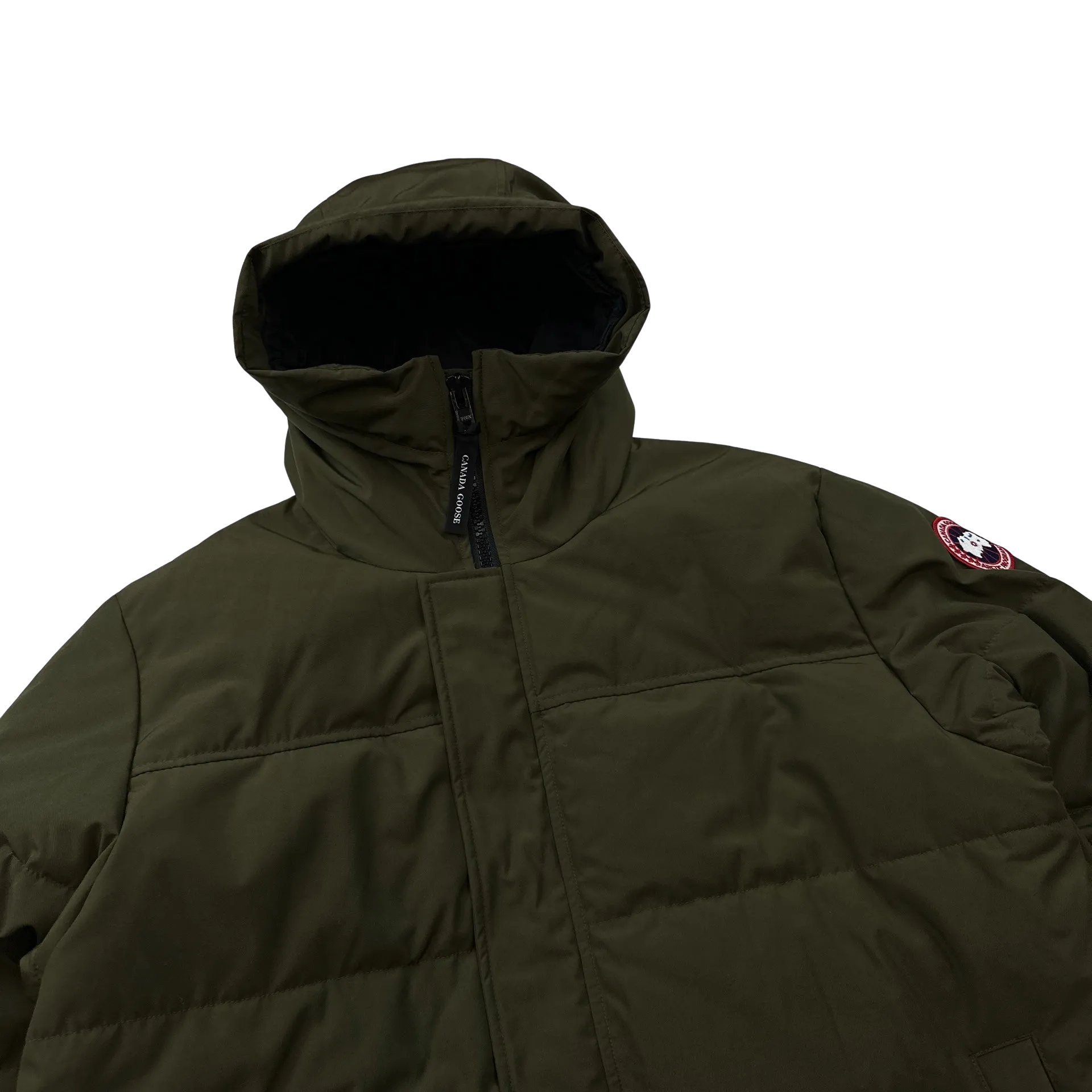 Canada Goose Khaki Premium Down Filled Hooded Puffer Parka - XXL