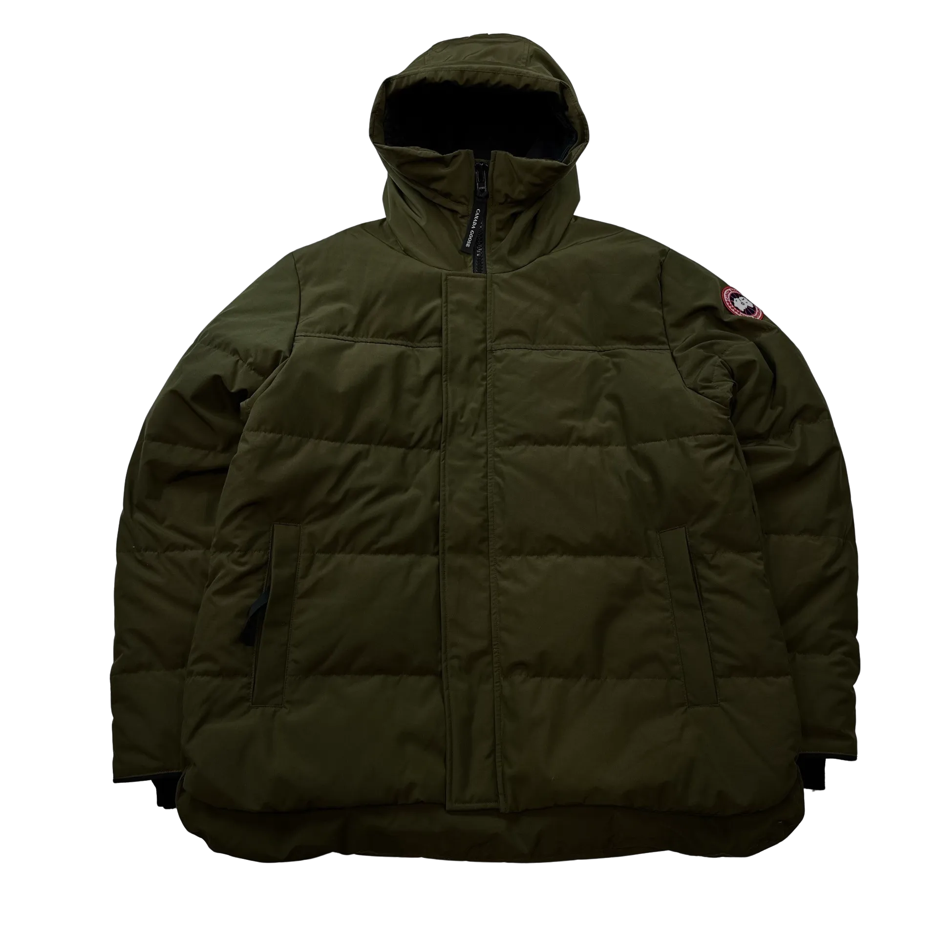 Canada Goose Khaki Premium Down Filled Hooded Puffer Parka - XXL