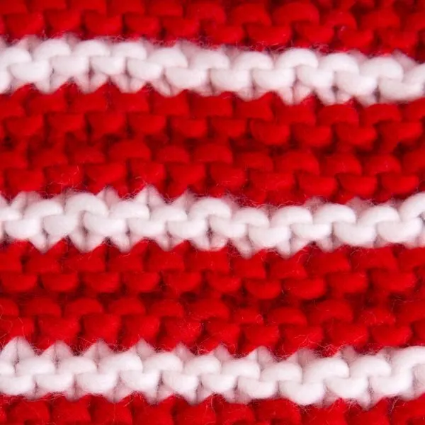 Candy Cane Scarf Knitting Kit