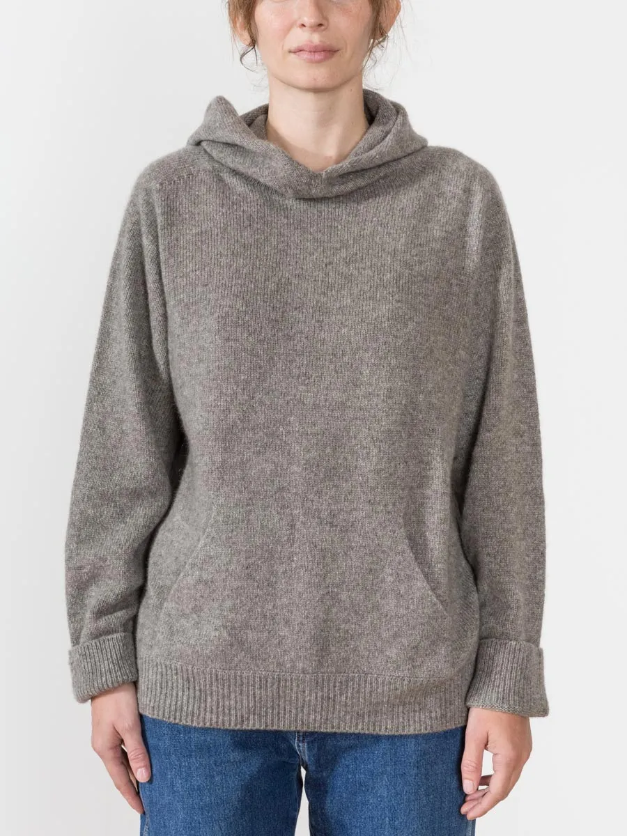 cashmere seamless parka