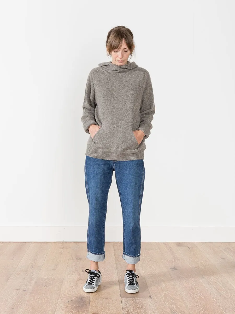 cashmere seamless parka