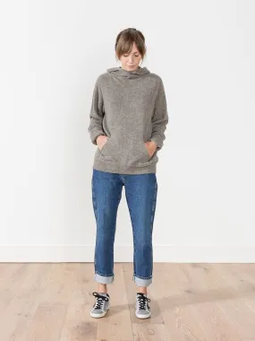 cashmere seamless parka