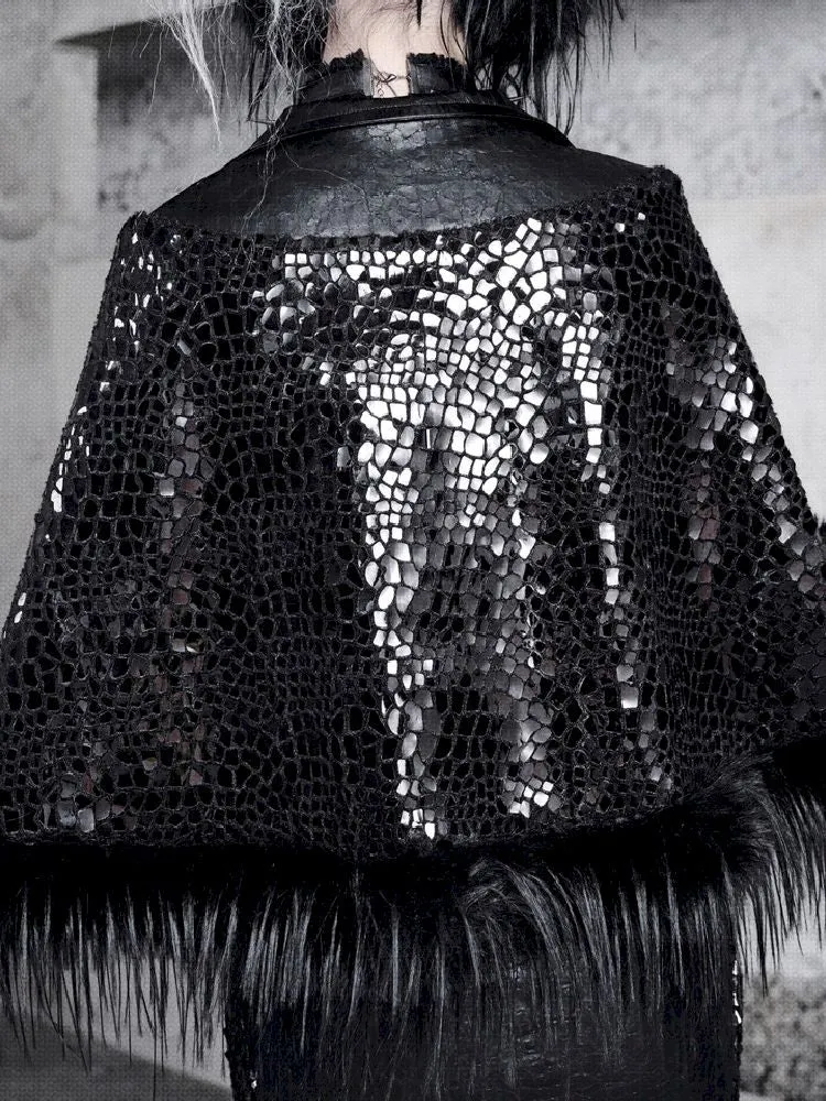 Fur Suit Cloak Poncho Jacket【s0000011162】