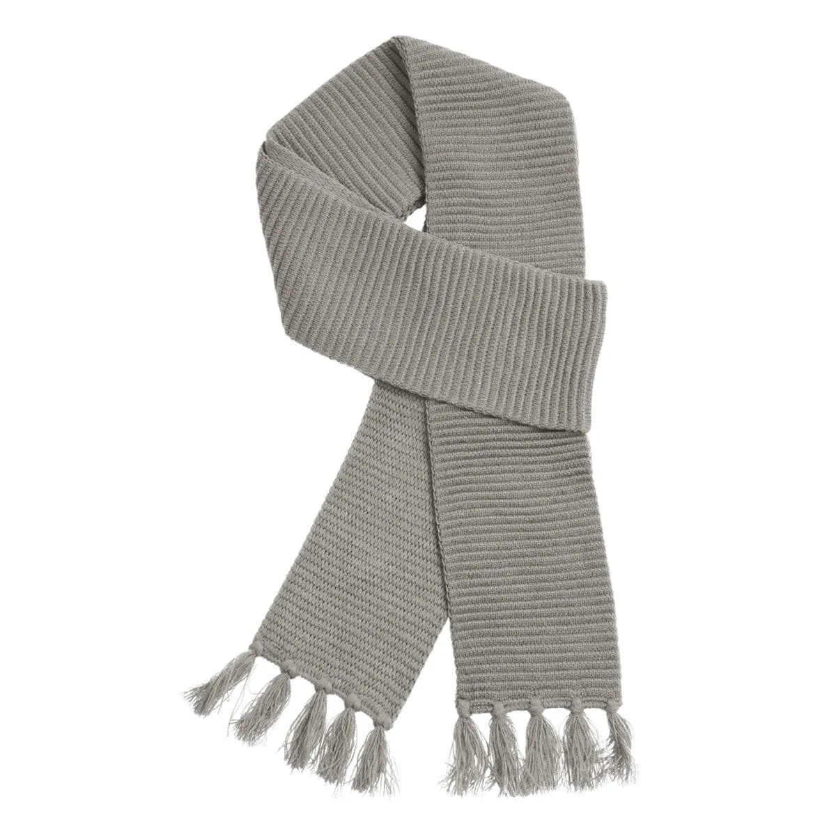 Great Southern Grey Ruga Knit Scarf