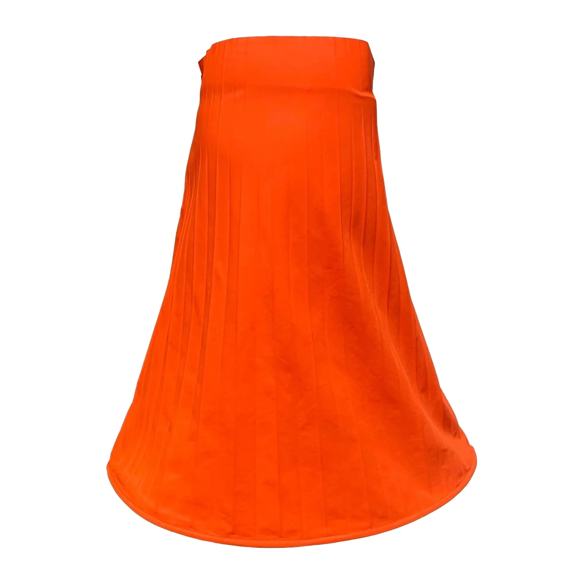 JUNYA WATANABE Spring Summer 2000 Pleated Flared Waterproof Skirt