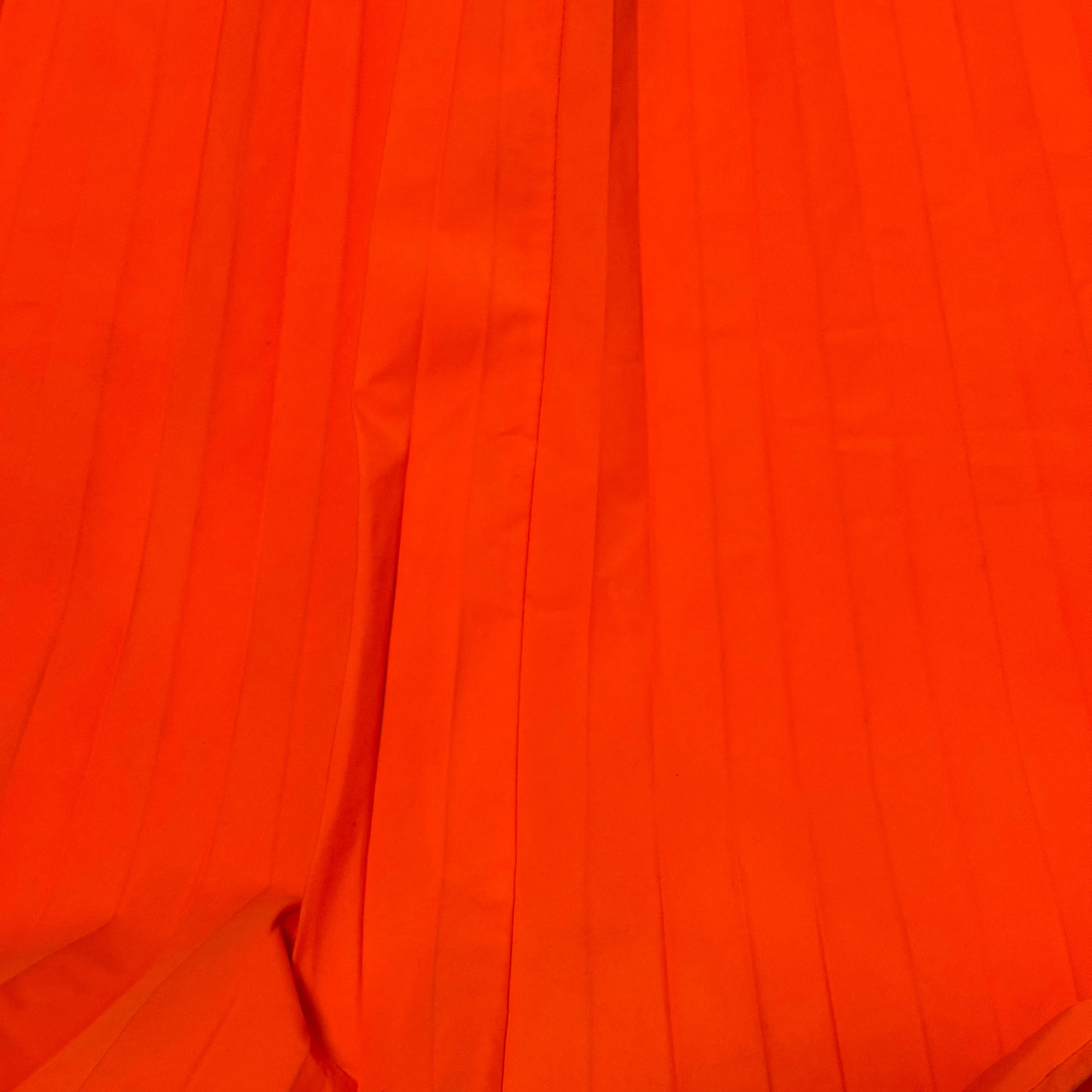 JUNYA WATANABE Spring Summer 2000 Pleated Flared Waterproof Skirt