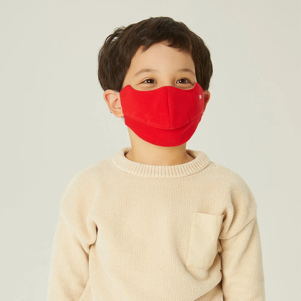Kid's Warm Face Cover Soft Facemask with Mouth Opened