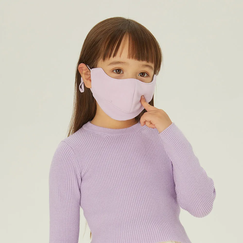 Kid's Warm Face Cover Soft Facemask with Mouth Opened