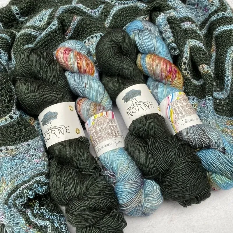 Nixie Shawl Kit | Julie Knits in Paris