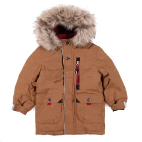 Parka jacket - F20M1301 - Taupe