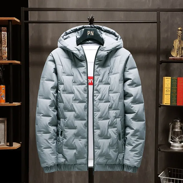 Puffer Solid Pocket Parka Set