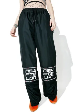 Racer Logo Joggers (Black)