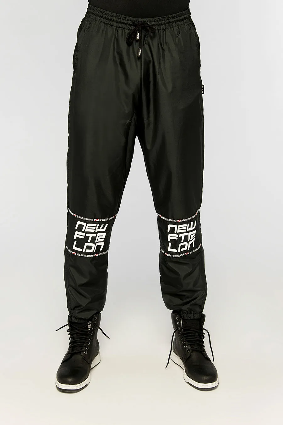 Racer Logo Joggers (Black)