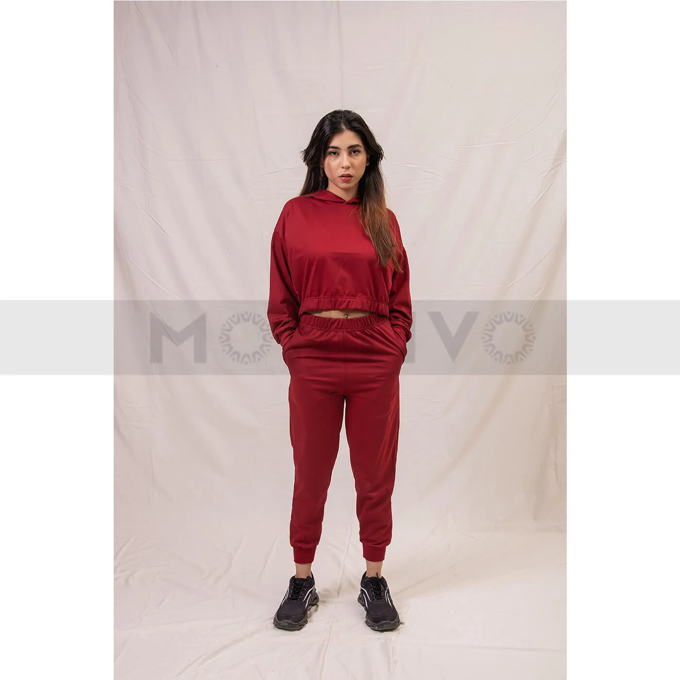 Red Joggers Trousers