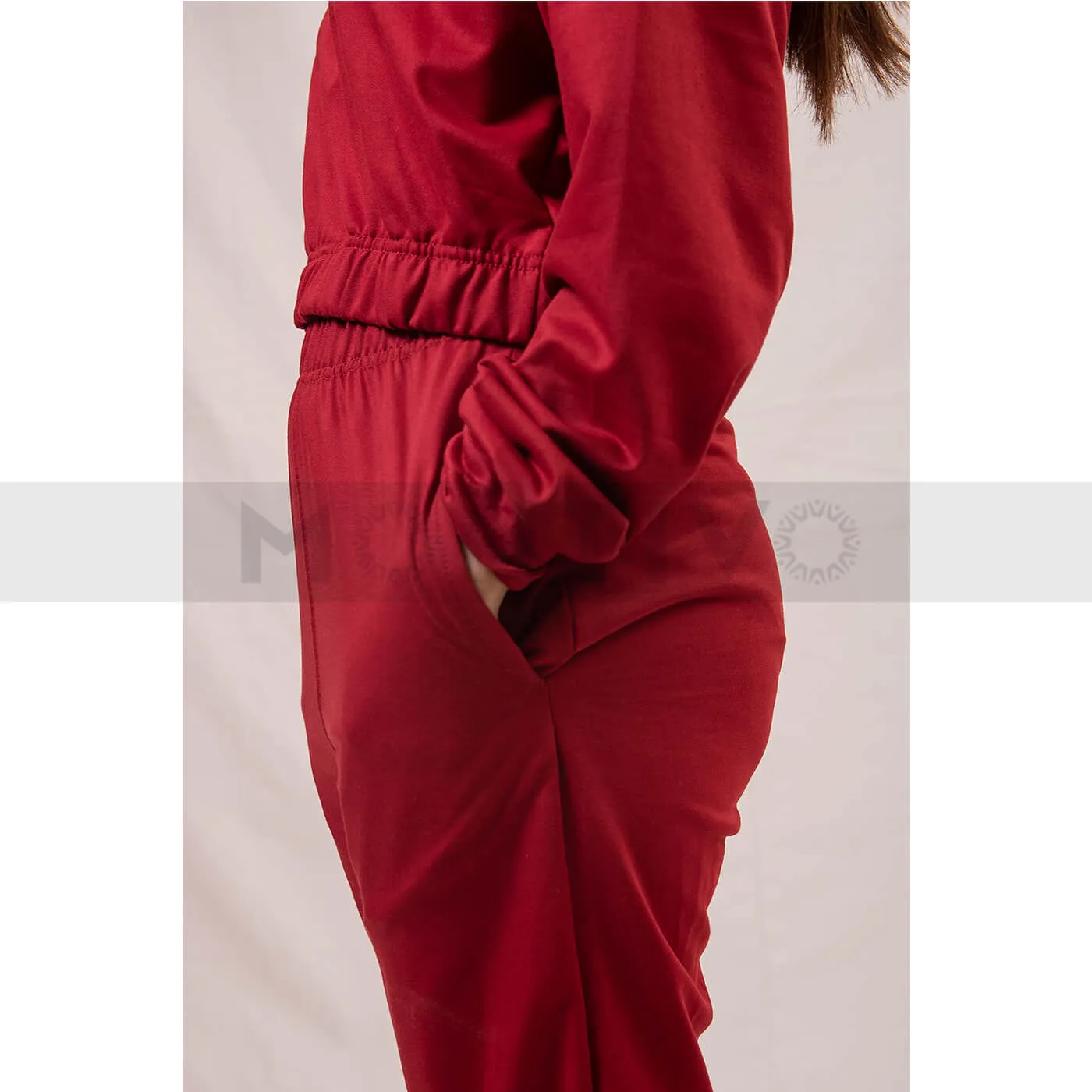 Red Joggers Trousers