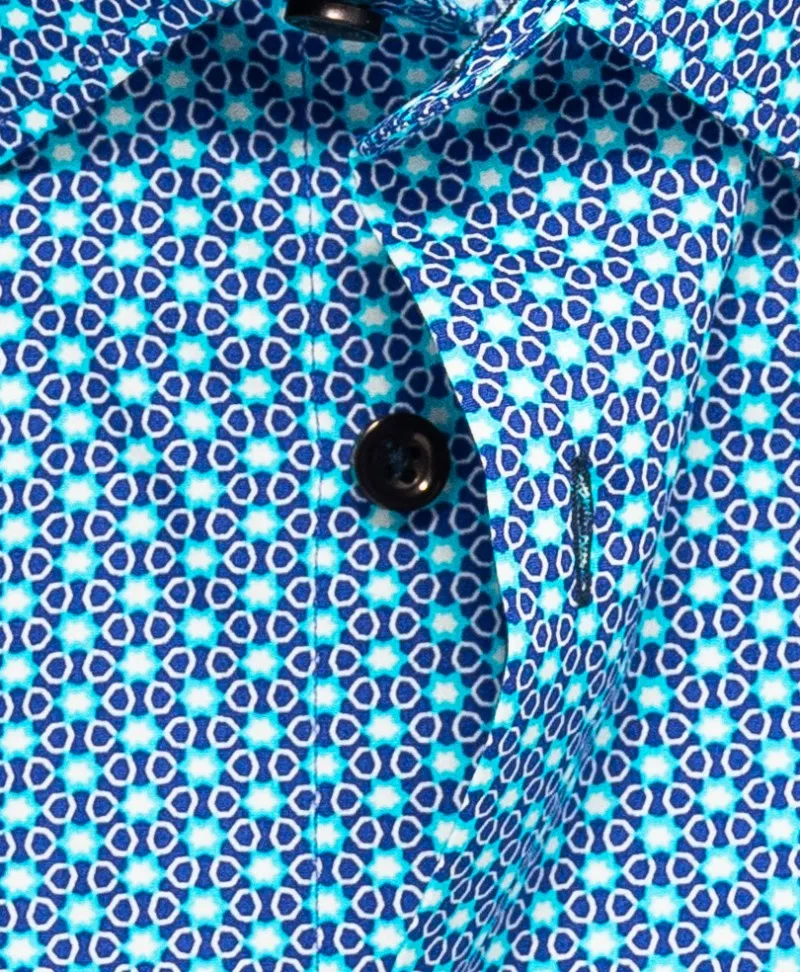 Retro Printed Shirt (Slim Fit)