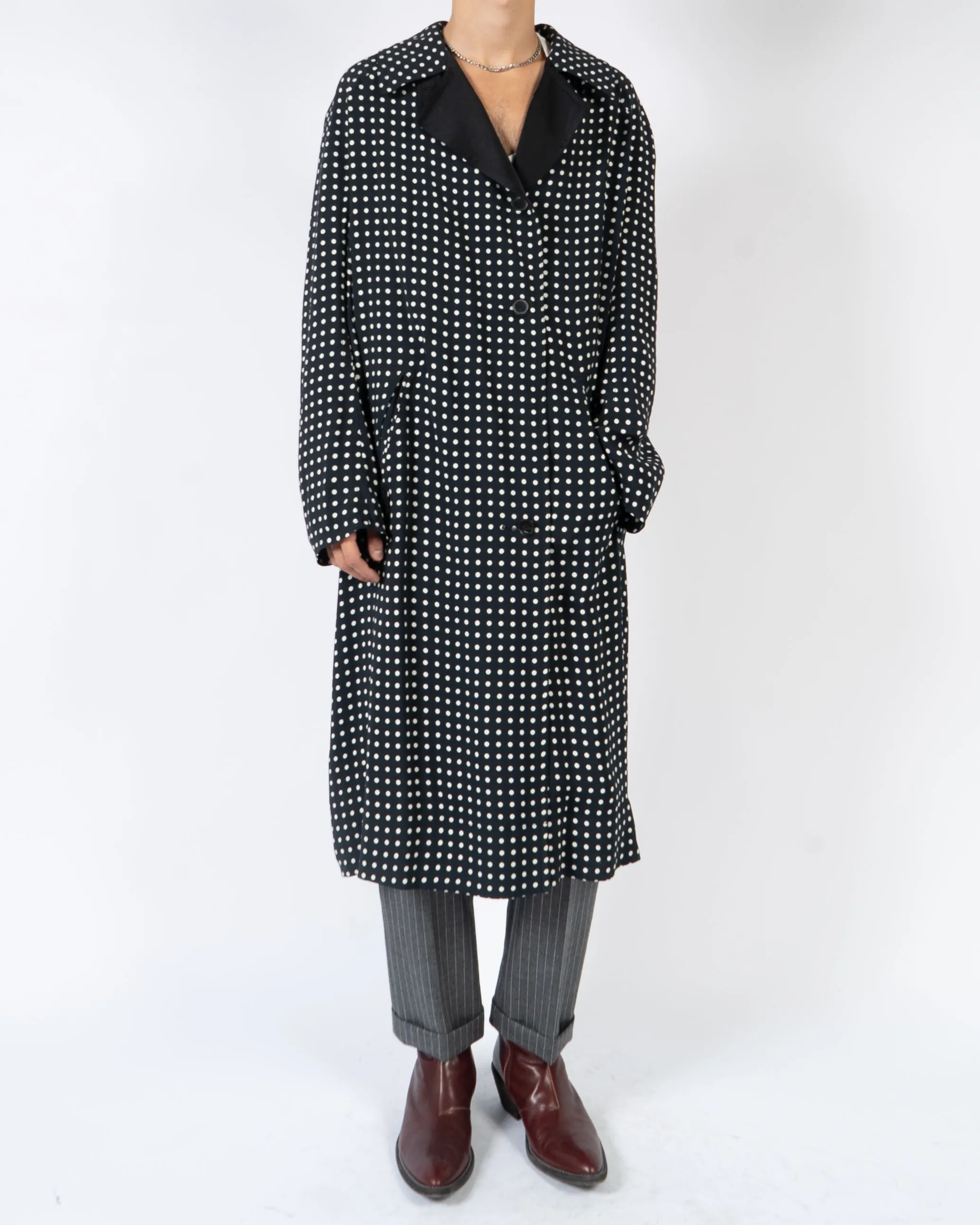 SS18 Oversized Polkadot Trenchcoat