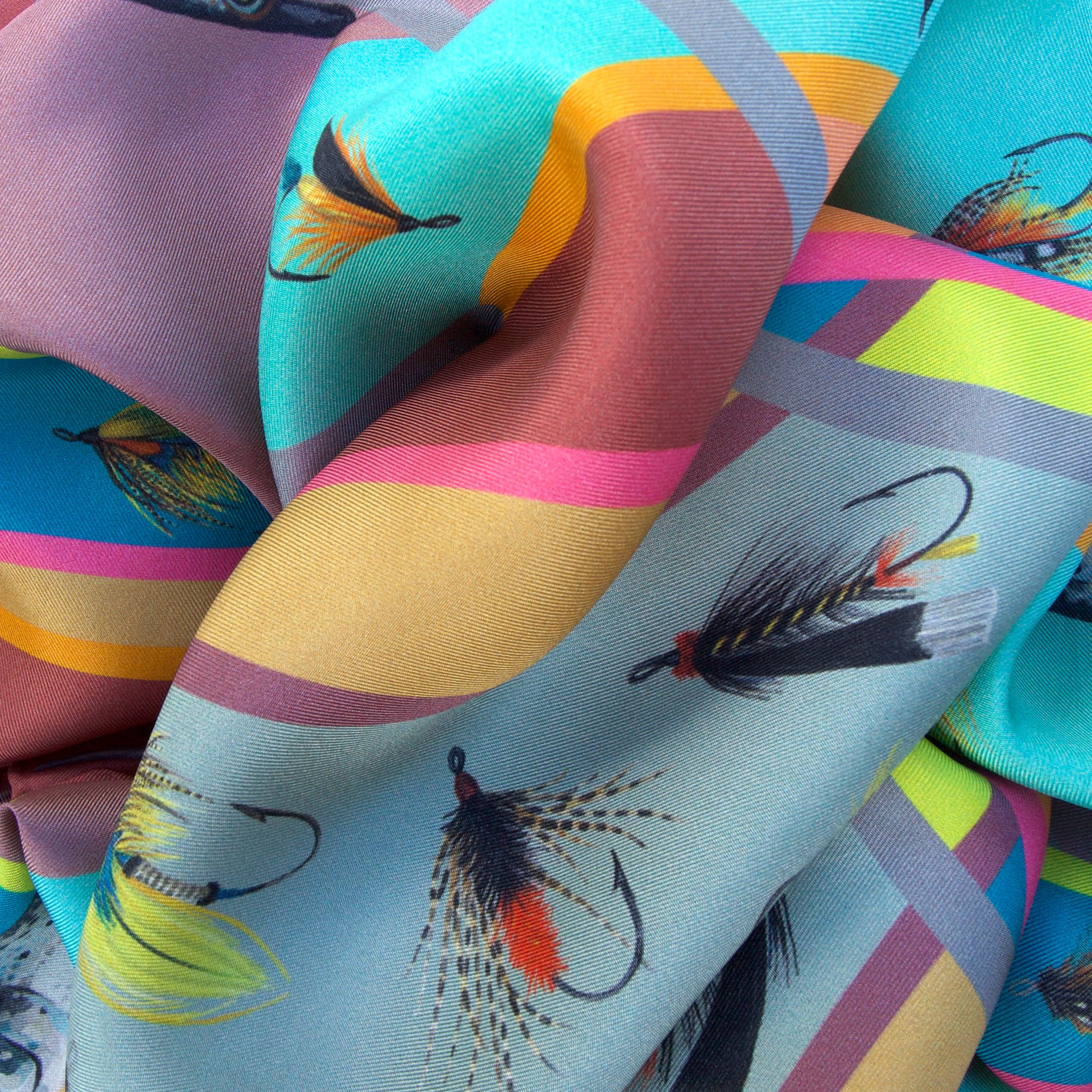 The Tay Silk Scarf - Dusk