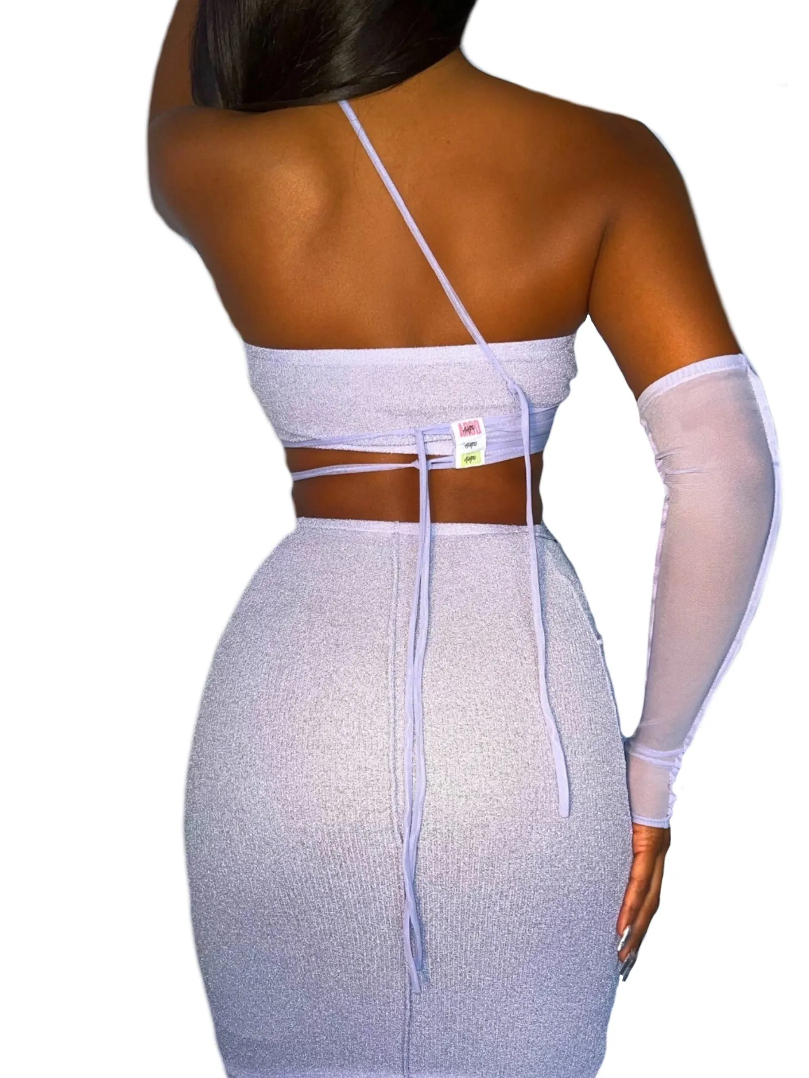 Violet VVS Long Line Skirt (Handmade Collection)