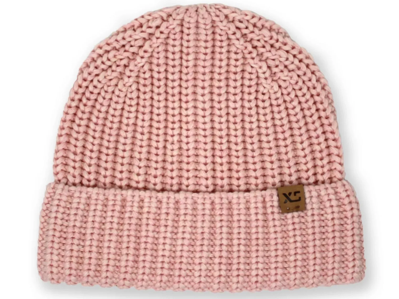 XS United Kids Chunky Beanie in Light Peach: 2 to 8 Years